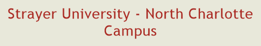 Strayer University - North Charlotte Campus